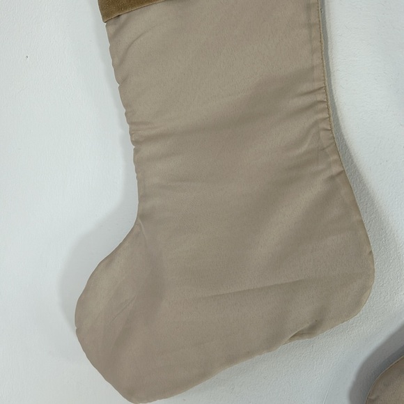 St. Nicholas NWT Set of 2 Costal Beach 21” Starfish Embellished Xmas Stockings - Picture 12 of 16